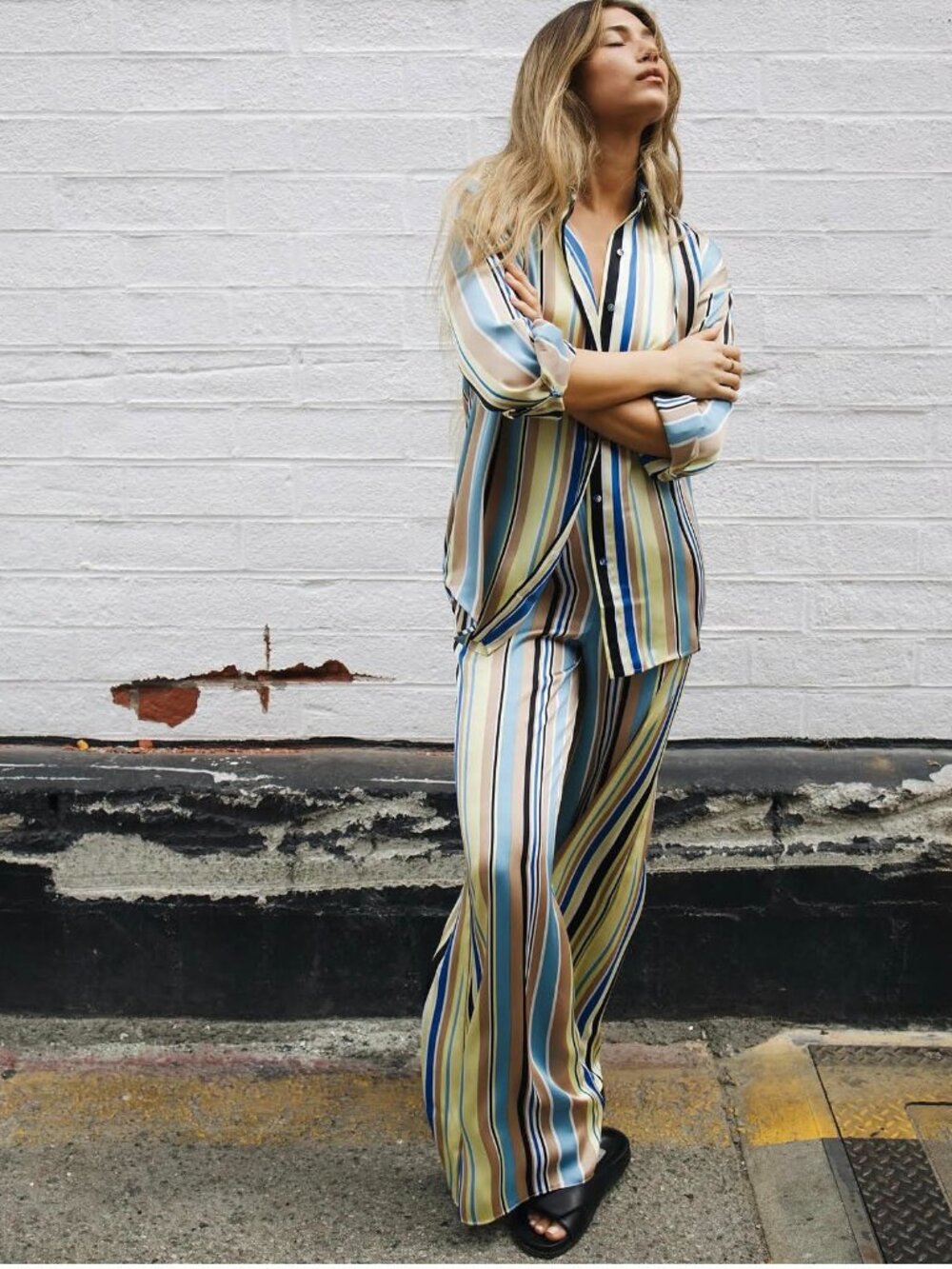 Favorite Daughter *NEW* Summer Friday Riviera Stripe Pant - Picture 6 of 16
